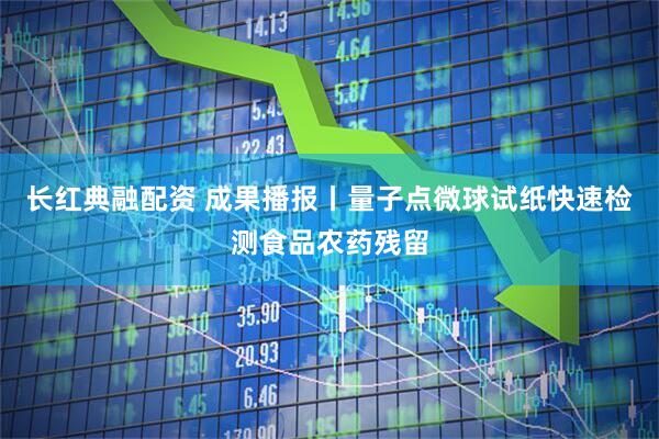 长红典融配资 成果播报丨量子点微球试纸快速检测食品农药残留